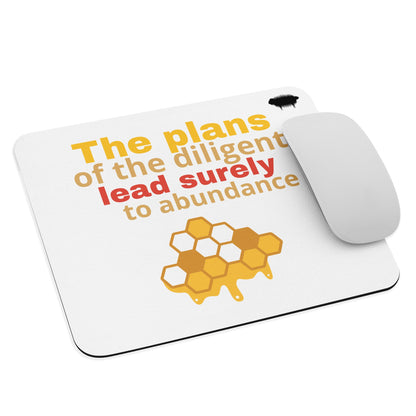 Proverbs 21:5 Mouse Pad - Valiant Sheep