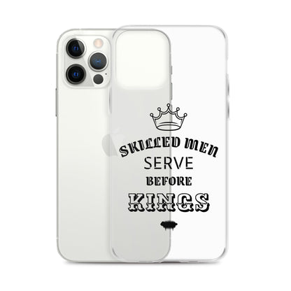 Proverbs 22:29 Clear Case for iPhone® - Valiant Sheep