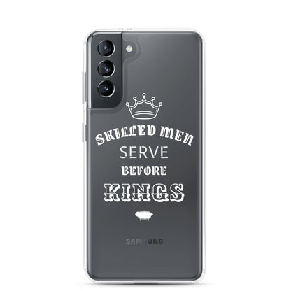 Proverbs 22:29 Clear Case for Samsung® - Valiant Sheep