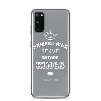 Proverbs 22:29 Clear Case for Samsung® - Valiant Sheep