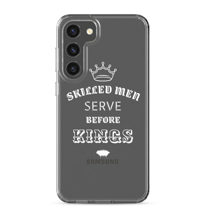 Proverbs 22:29 Clear Case for Samsung® - Valiant Sheep