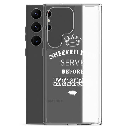 Proverbs 22:29 Clear Case for Samsung® - Valiant Sheep