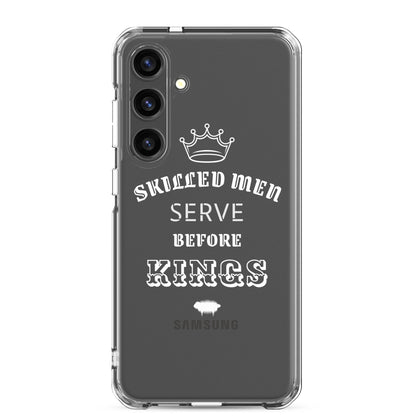 Proverbs 22:29 Clear Case for Samsung® - Valiant Sheep