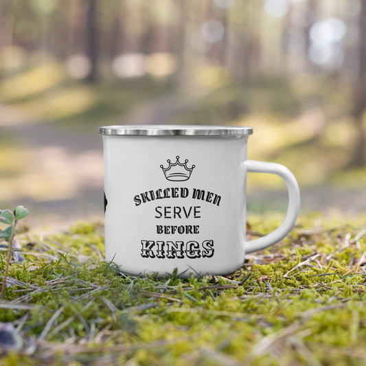 Proverbs 22:29 Enamel Mug - Valiant Sheep