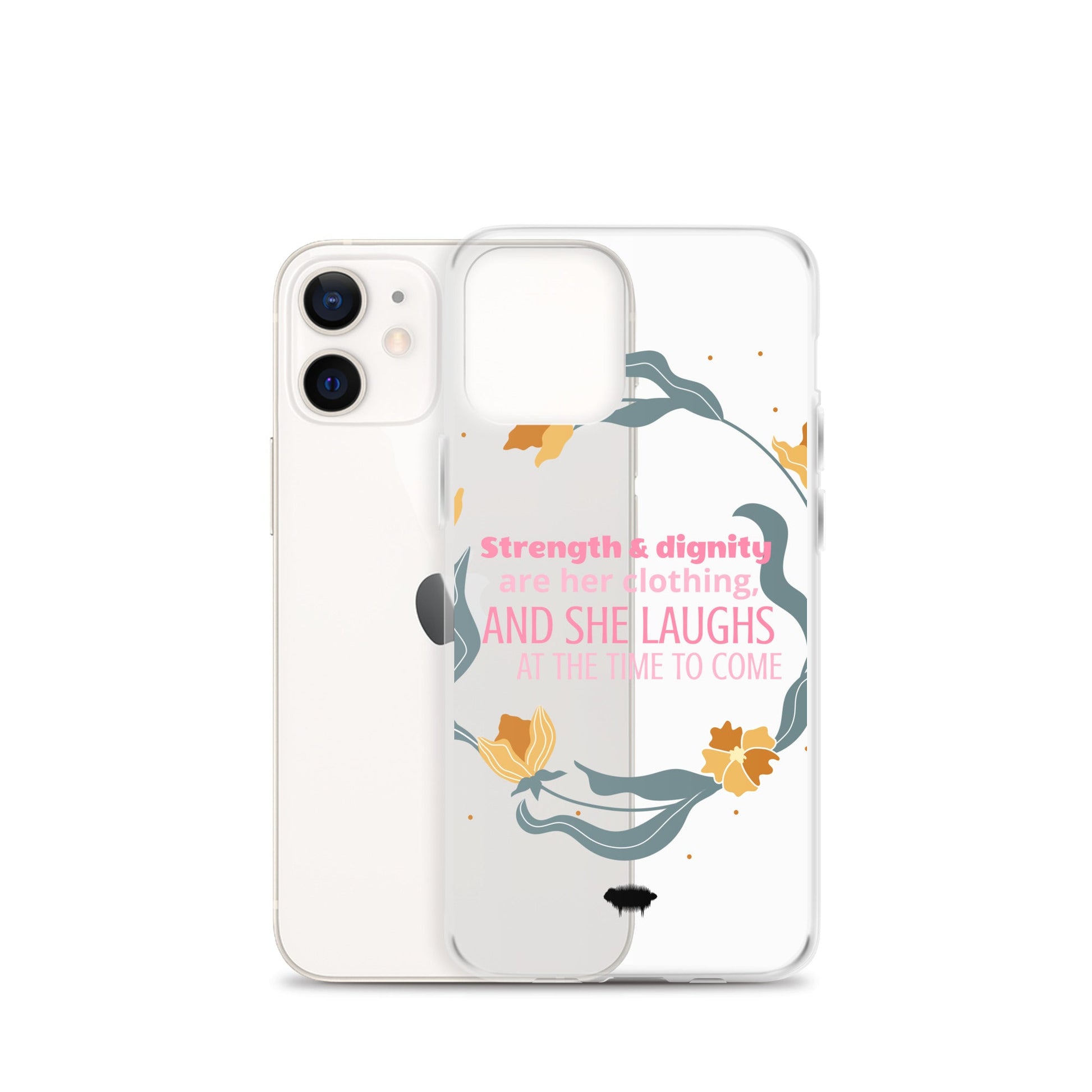 Proverbs 31:25 Clear Case for iPhone® - Valiant Sheep