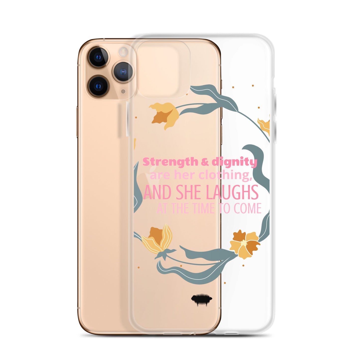 Proverbs 31:25 Clear Case for iPhone® - Valiant Sheep