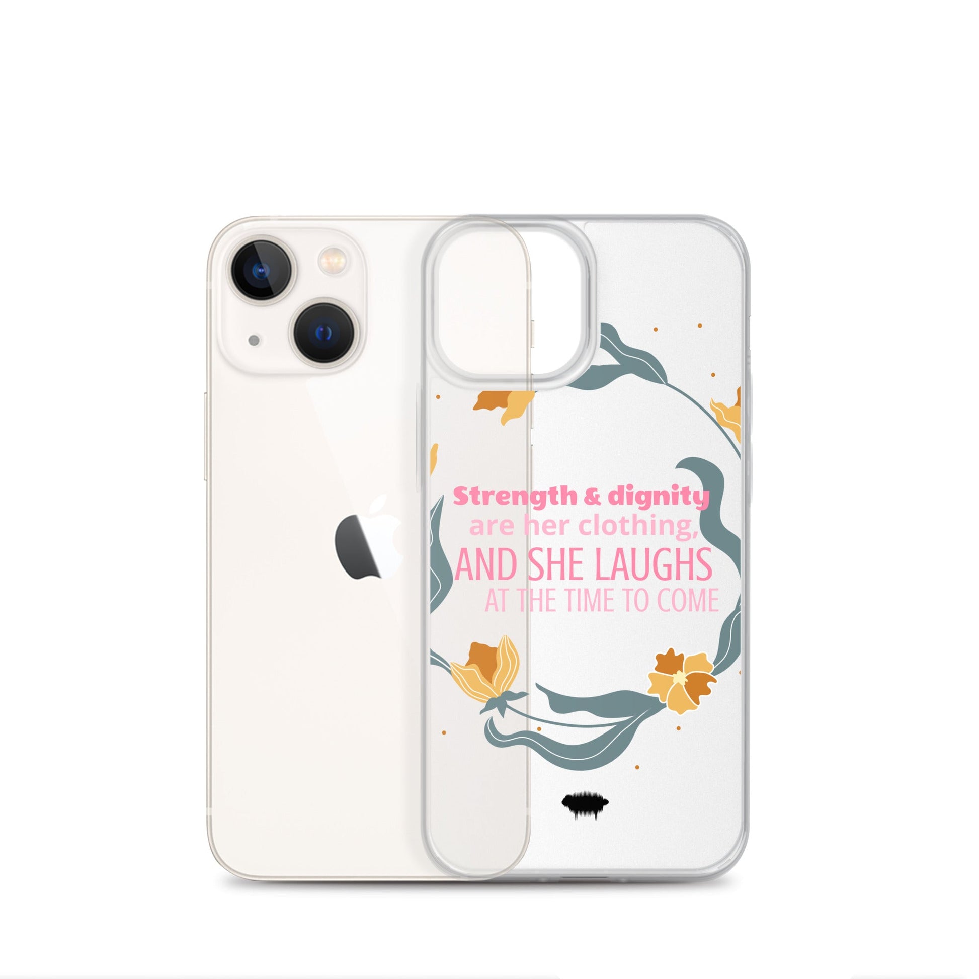 Proverbs 31:25 Clear Case for iPhone® - Valiant Sheep