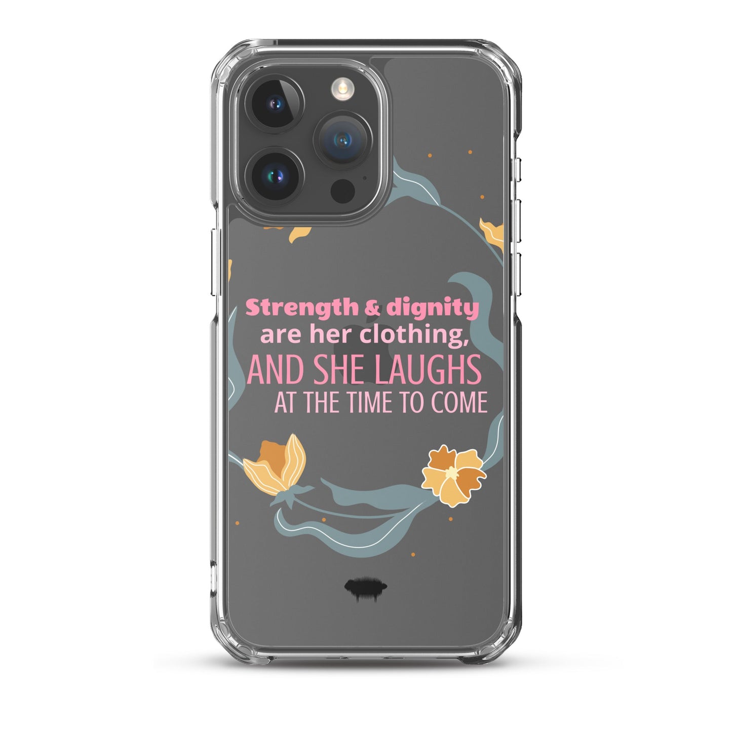 Proverbs 31:25 Clear Case for iPhone® - Valiant Sheep