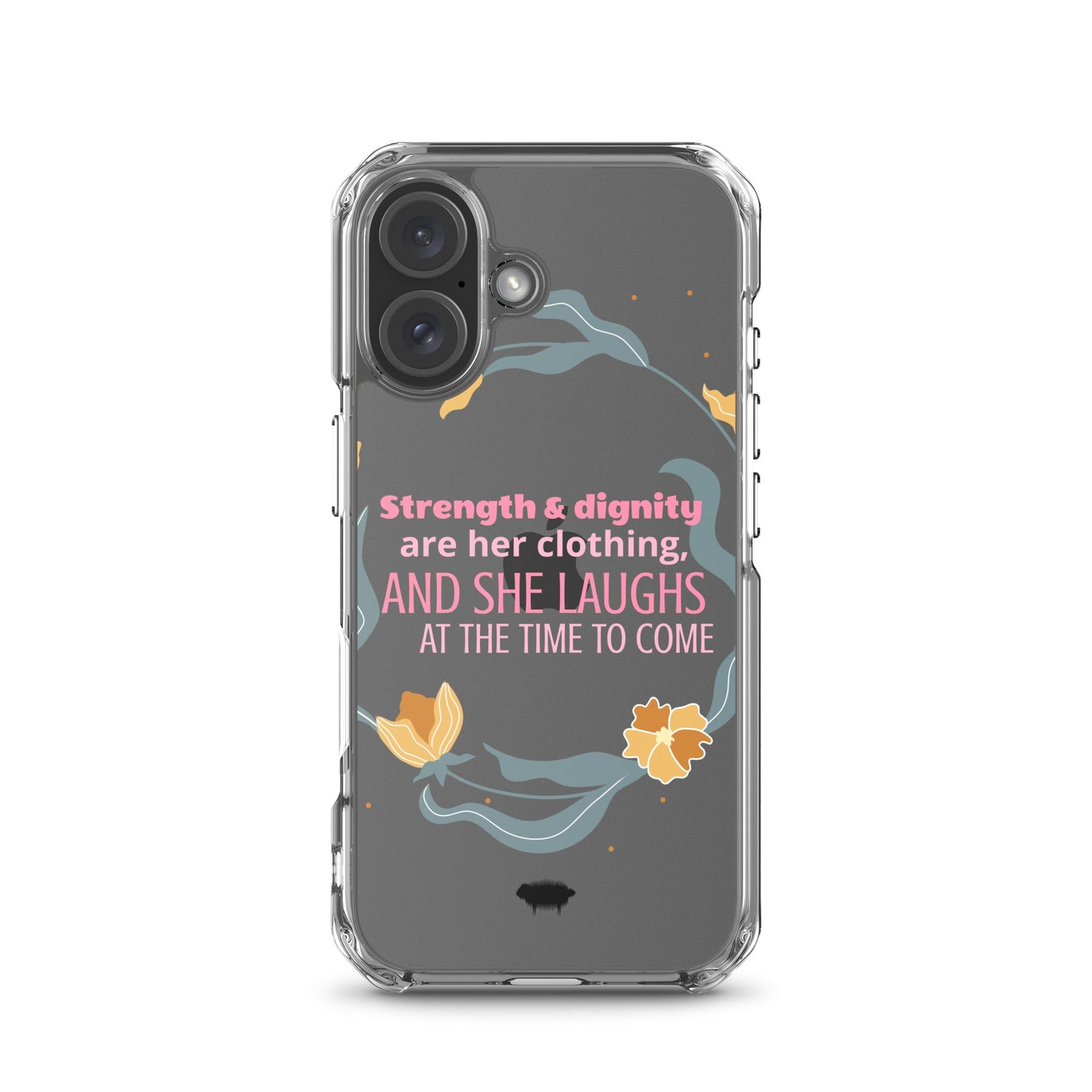 Proverbs 31:25 Clear Case for iPhone® - Valiant Sheep