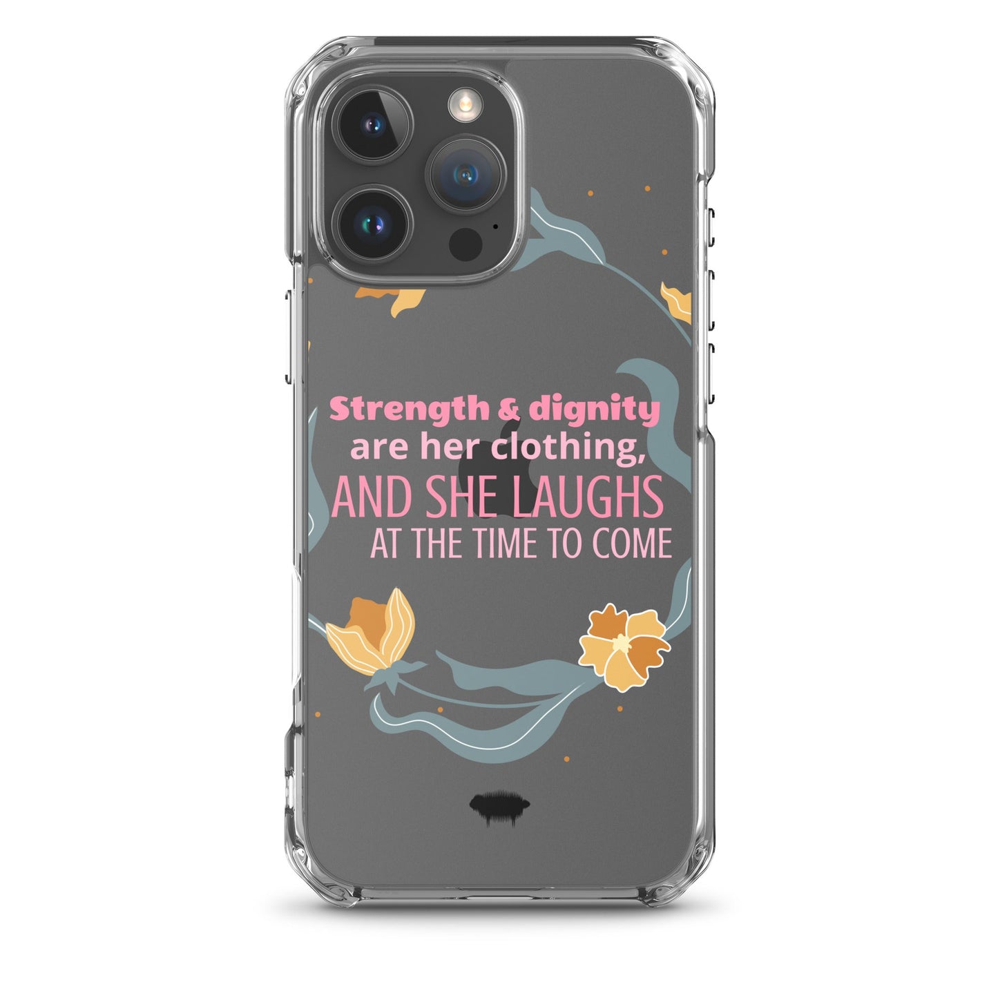 Proverbs 31:25 Clear Case for iPhone® - Valiant Sheep