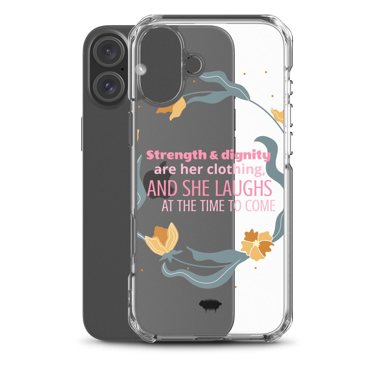 Proverbs 31:25 Clear Case for iPhone® - Valiant Sheep