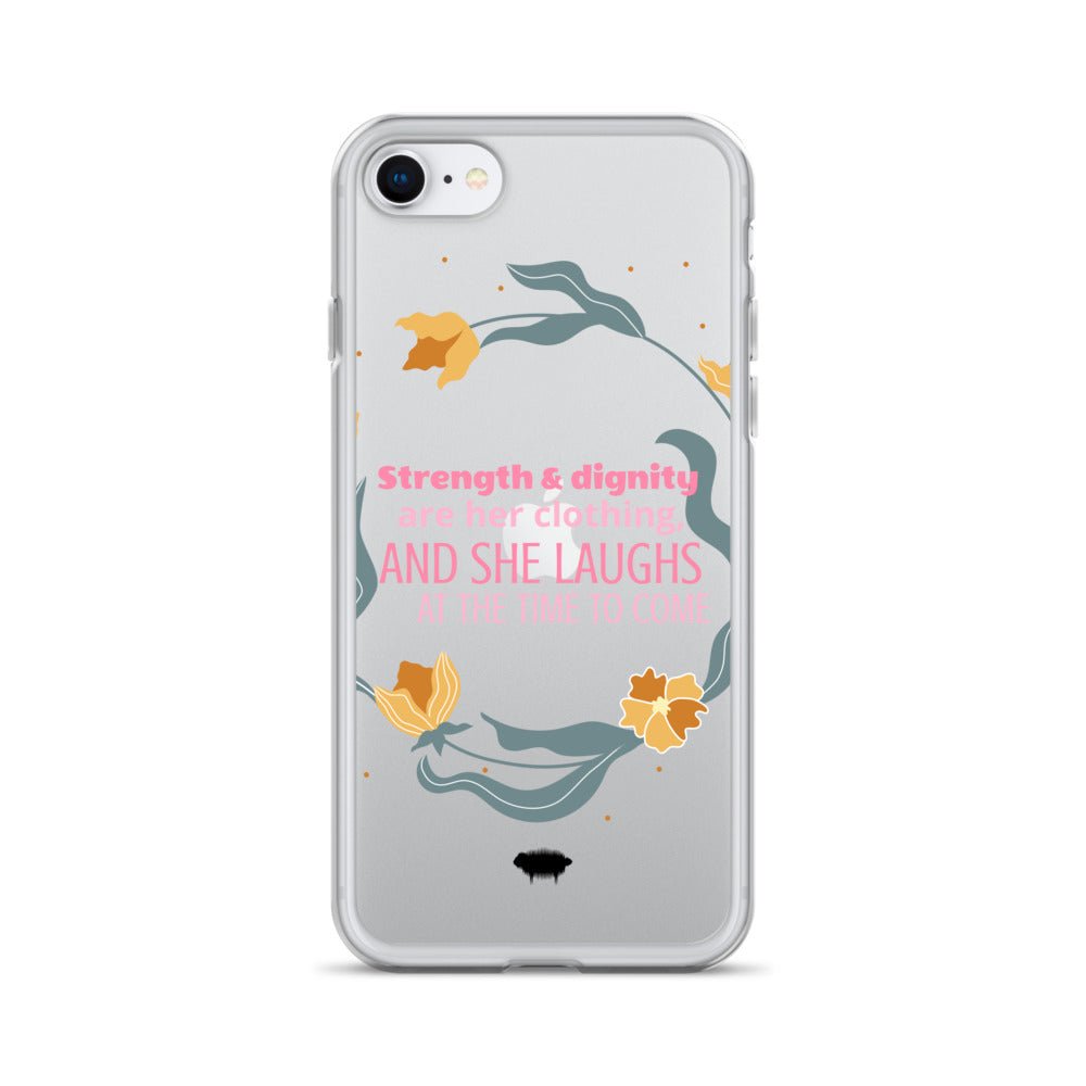 Proverbs 31:25 Clear Case for iPhone® - Valiant Sheep