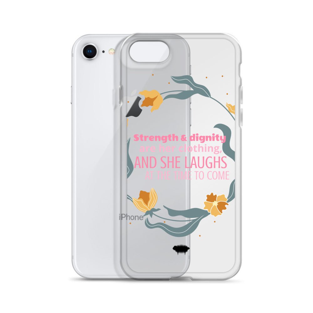 Proverbs 31:25 Clear Case for iPhone® - Valiant Sheep