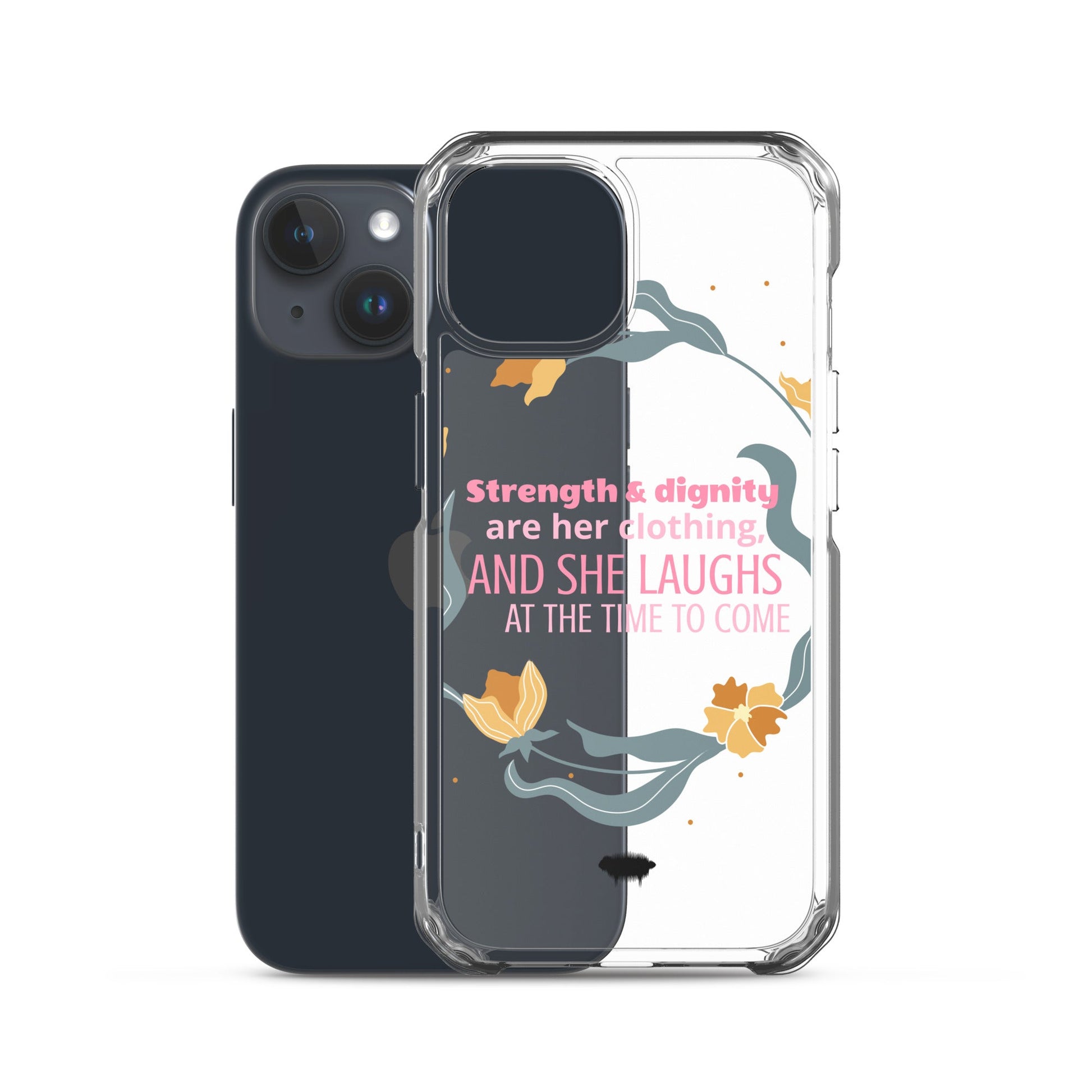 Proverbs 31:25 Clear Case for iPhone® - Valiant Sheep