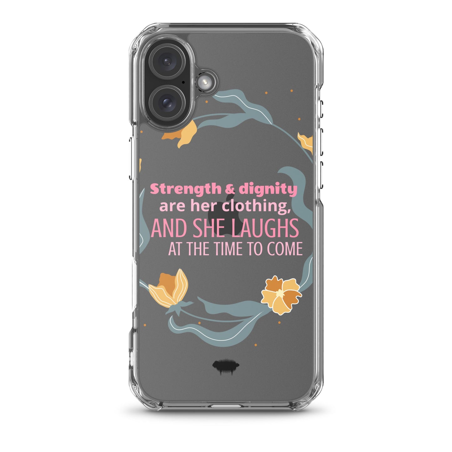 Proverbs 31:25 Clear Case for iPhone® - Valiant Sheep