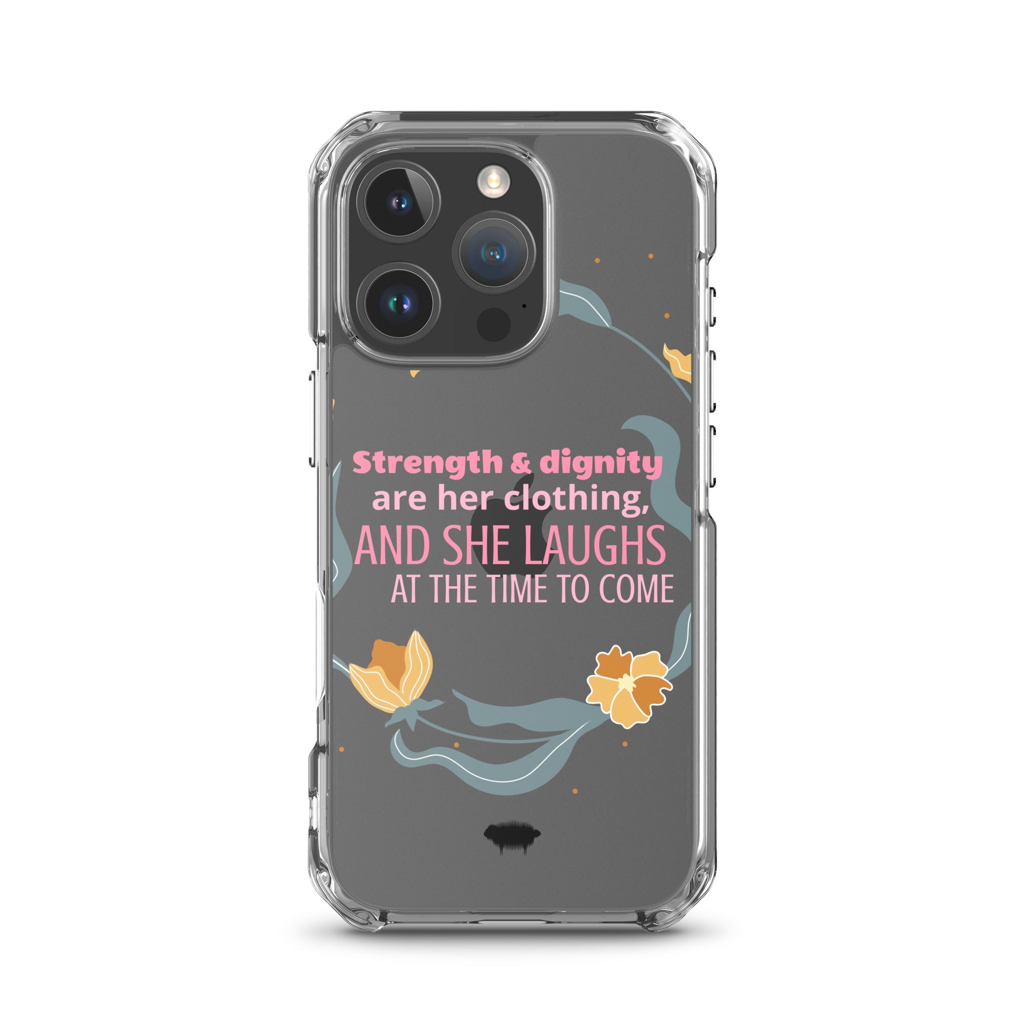 Proverbs 31:25 Clear Case for iPhone® - Valiant Sheep