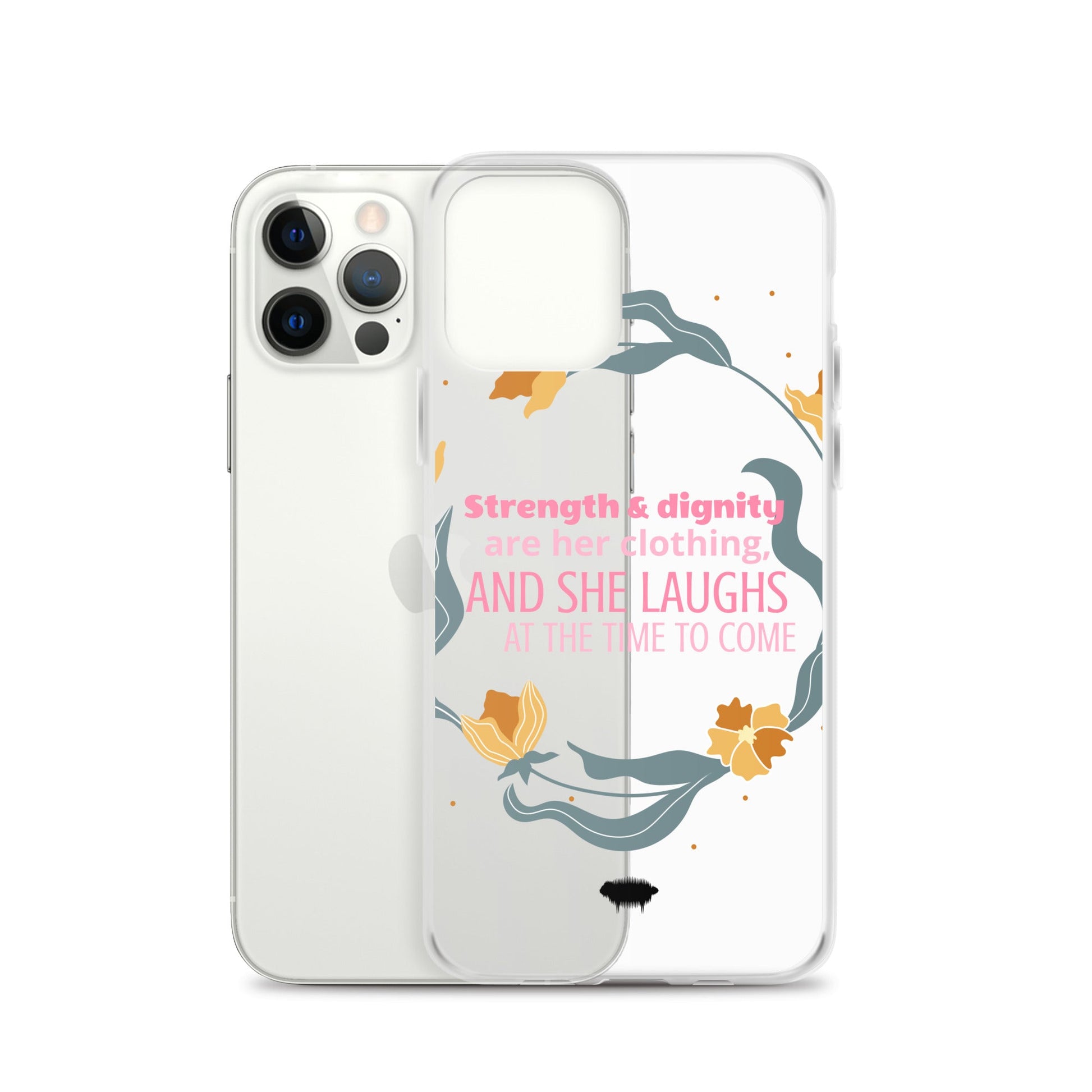 Proverbs 31:25 Clear Case for iPhone® - Valiant Sheep