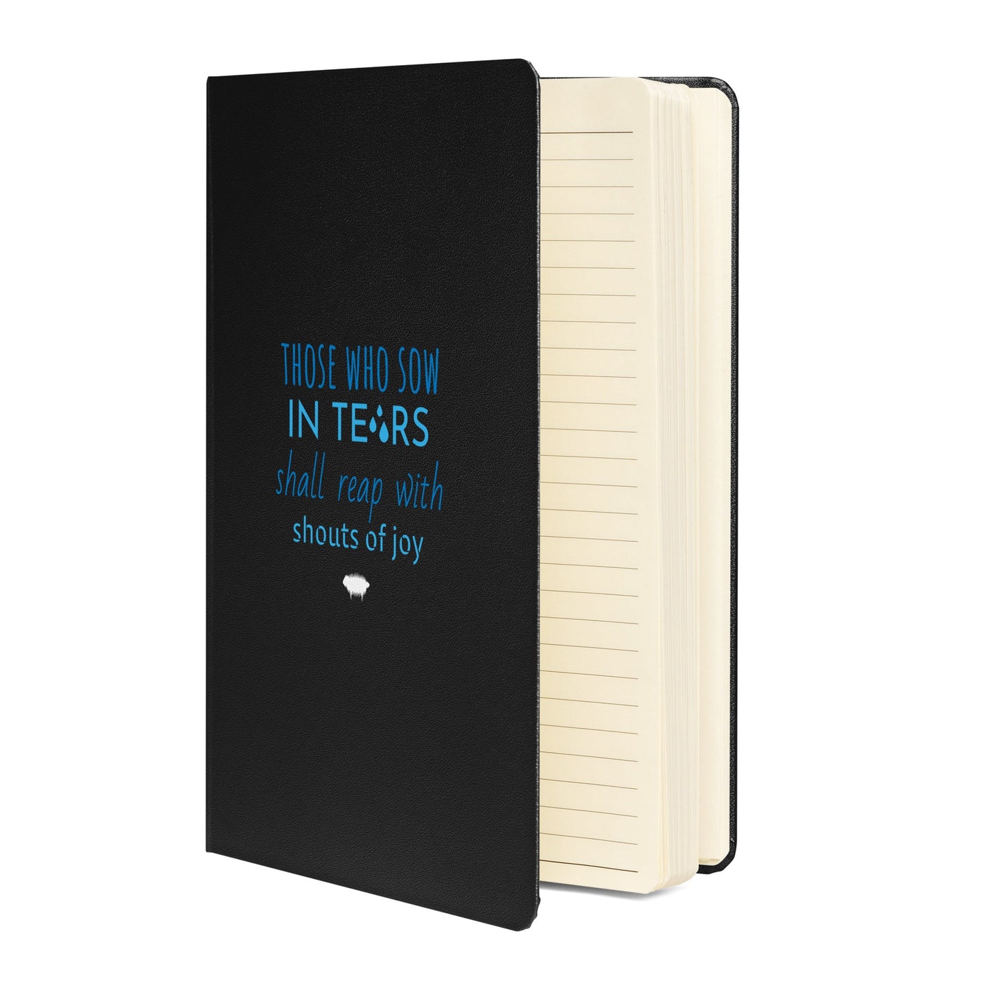 Psalm 126:5 Hardcover Bound Notebook - Valiant Sheep