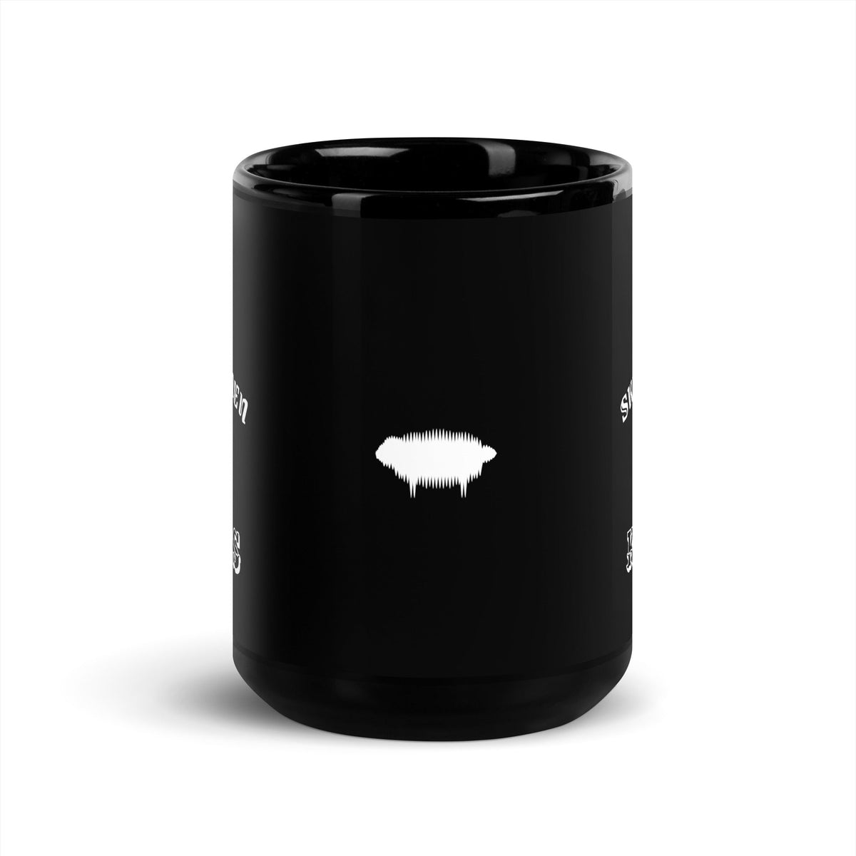 Skilled Men Serve Before Kings Proverbs 22:29 - Black Glossy Mug for Skillful Men 15 oz - Valiant Sheep Store