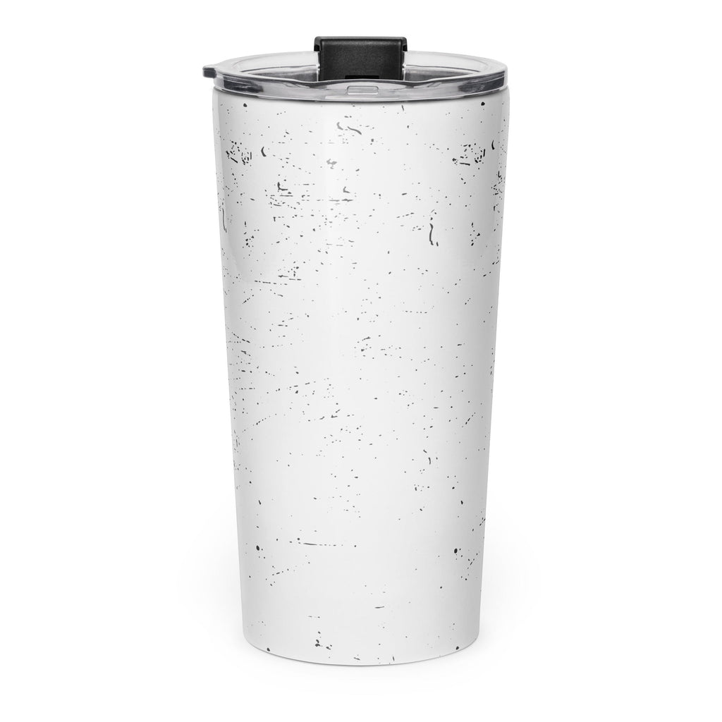 Tapered Stainless Steel Tumbler - "He Will Lift My Head" - Valiant Sheep Store