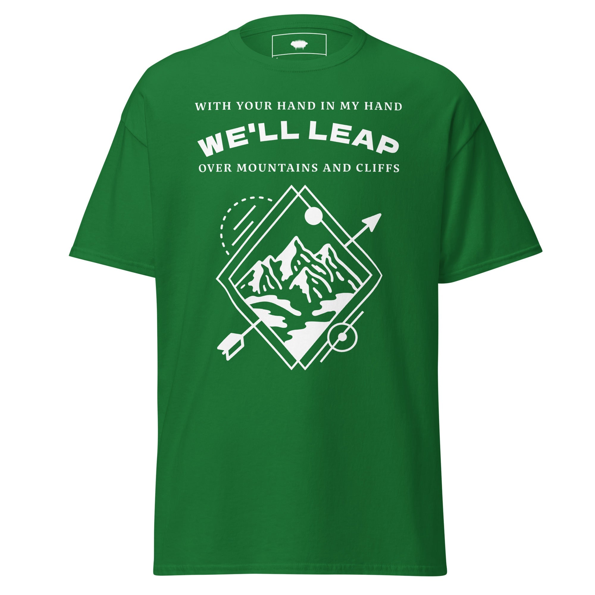 Unisex Classic Tee - "In Your Love" Turf Green - Valiant Sheep Store