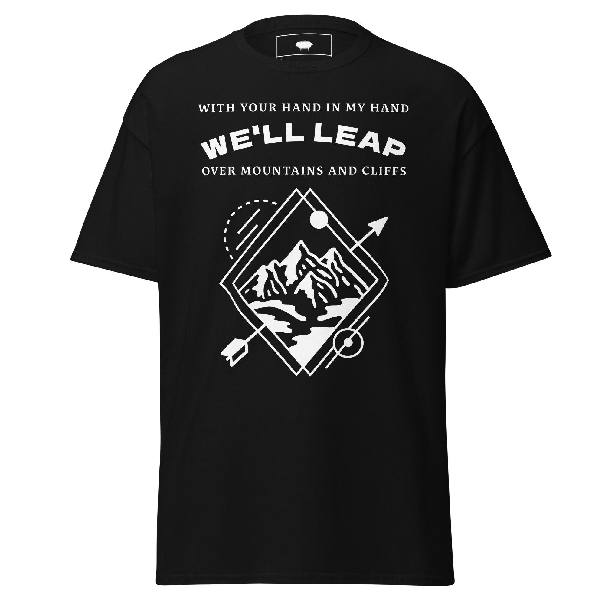 Unisex Classic Tee - "In Your Love" Black - Valiant Sheep Store
