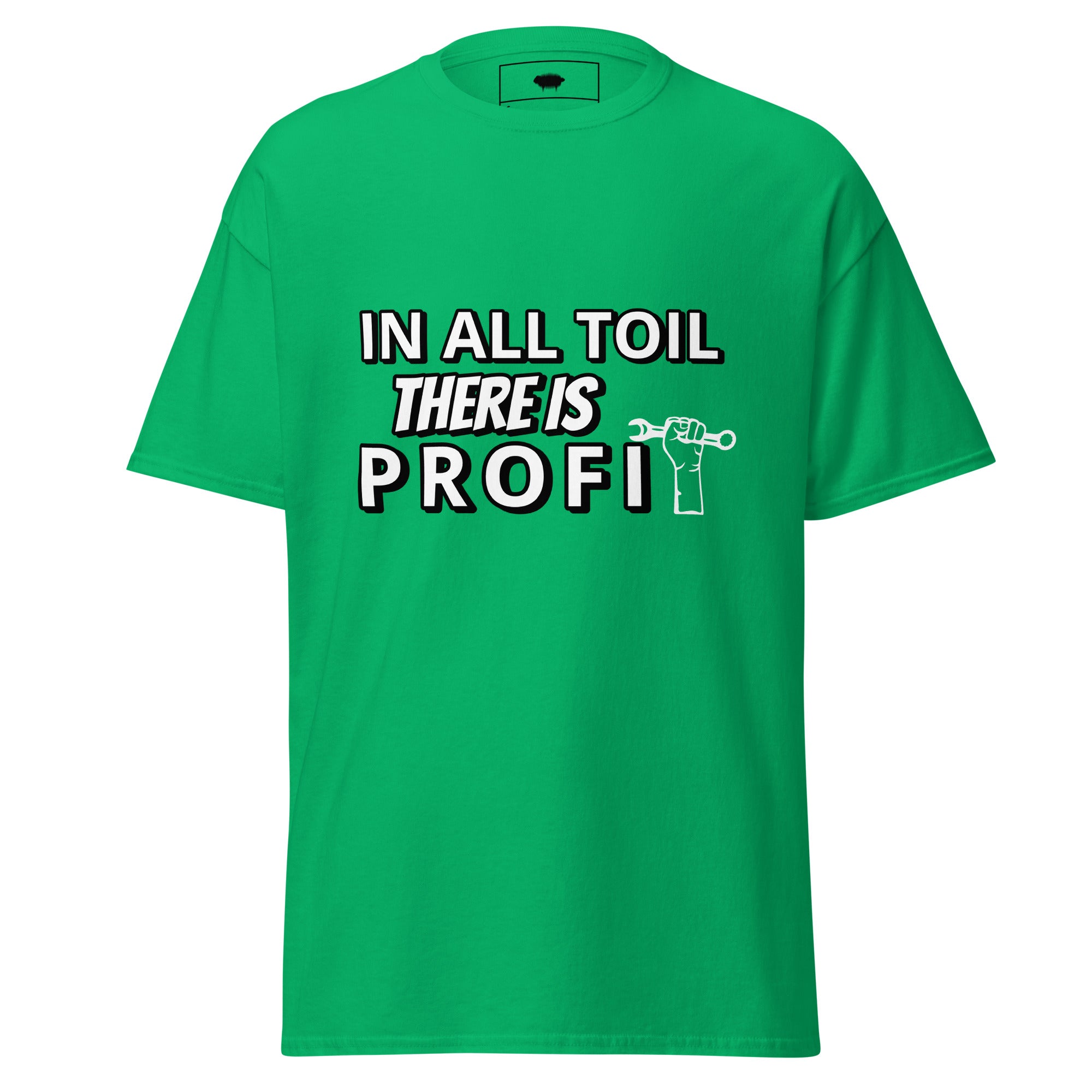 Unisex Classic Tee - Proverbs 14:23 Irish Green - Valiant Sheep