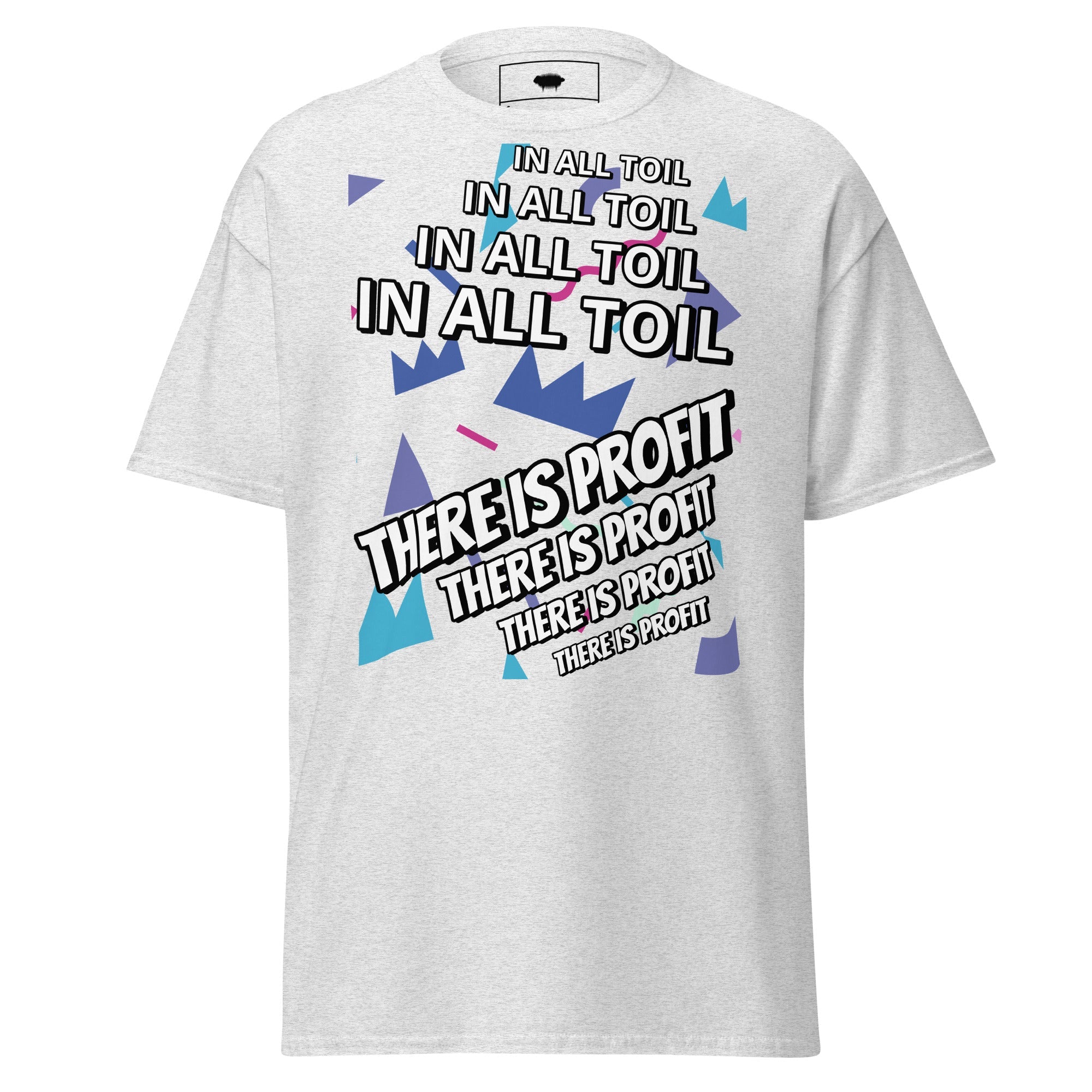 Unisex Classic Tee - Proverbs 14:23 “In All Toil There Is Profit” Ash - Valiant Sheep Store