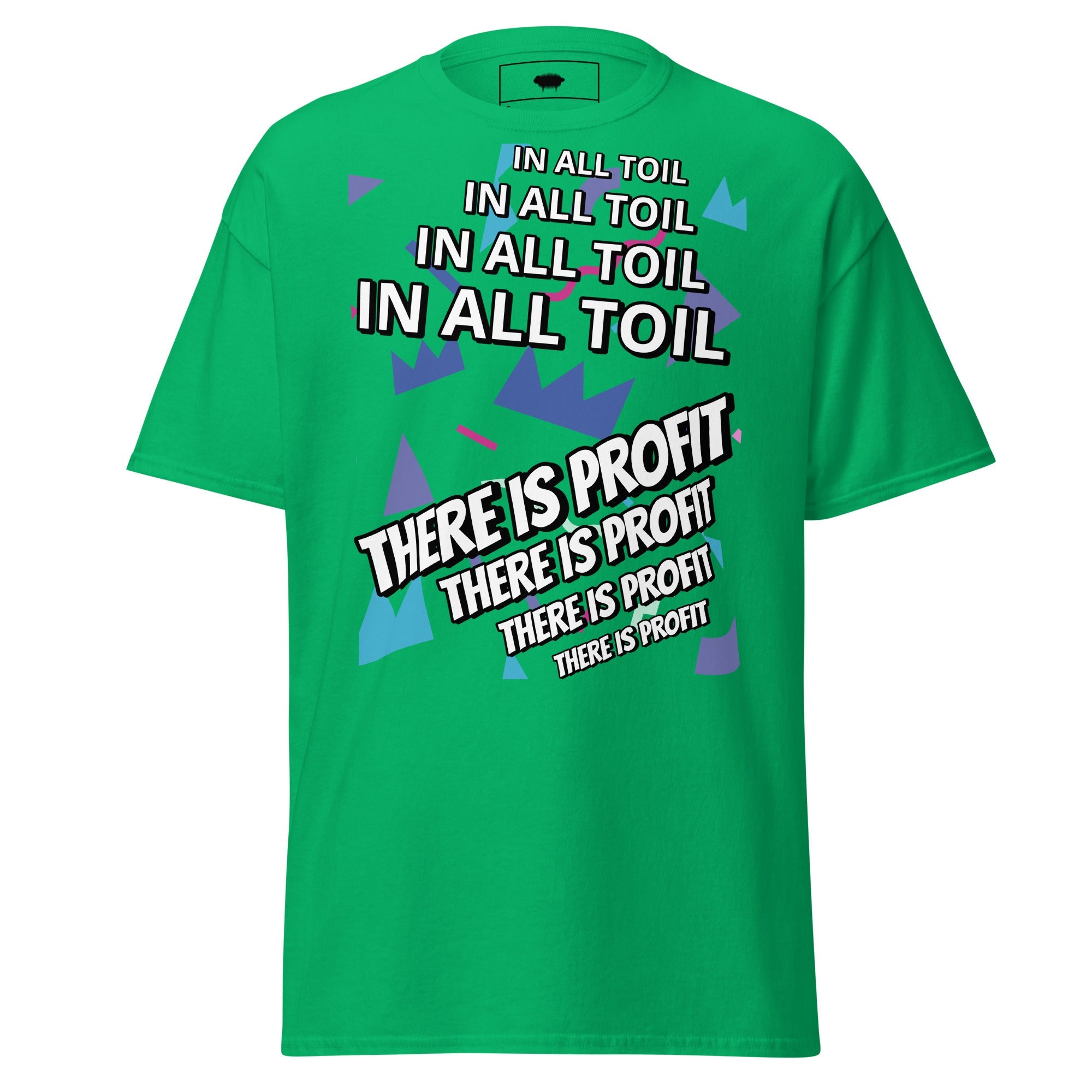 Unisex Classic Tee - Proverbs 14:23 “In All Toil There Is Profit” Irish Green - Valiant Sheep Store