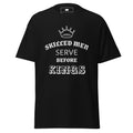 Unisex Classic Tee - Proverbs 22:29 Black - Valiant Sheep