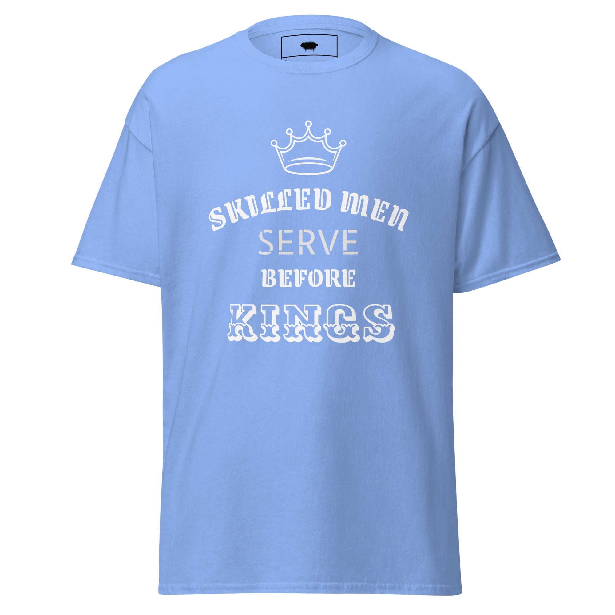 Unisex Classic Tee - Proverbs 22:29 Carolina Blue - Valiant Sheep