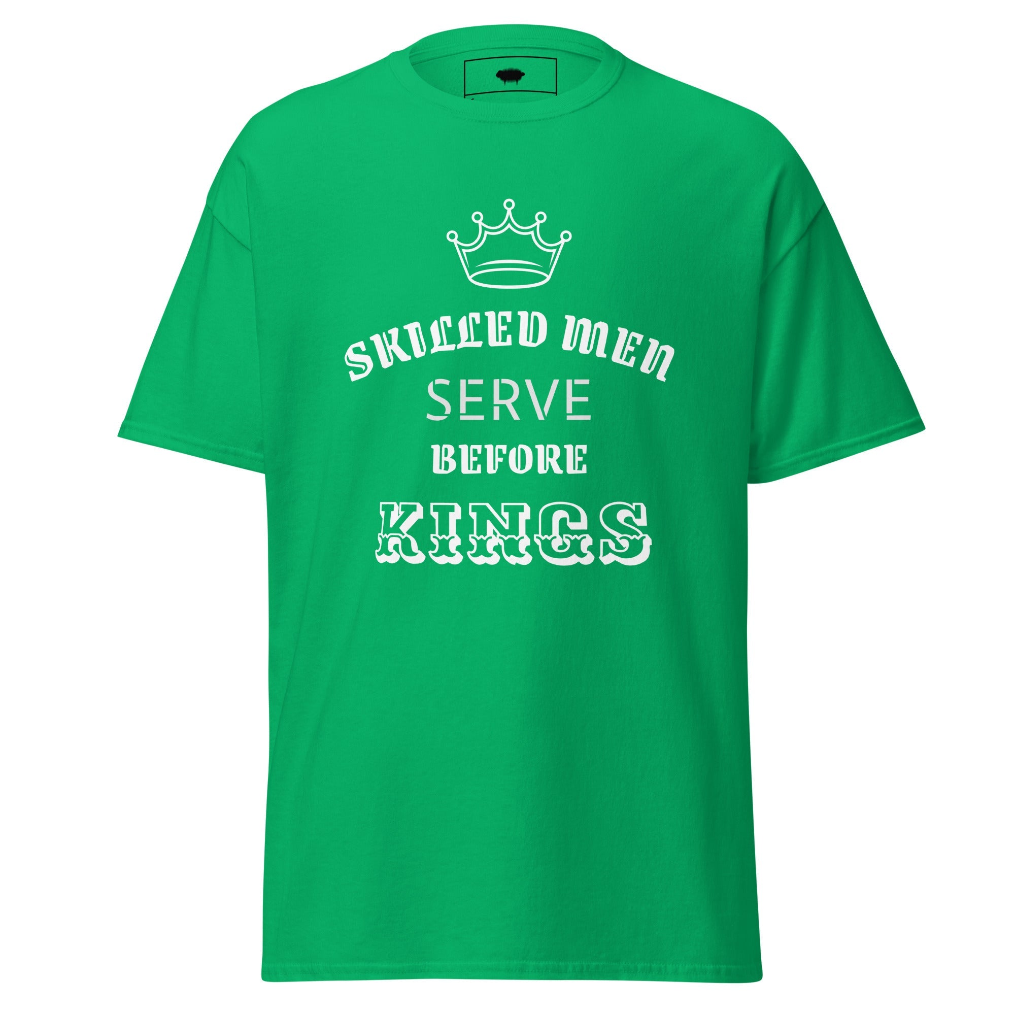 Unisex Classic Tee - Proverbs 22:29 Irish Green - Valiant Sheep
