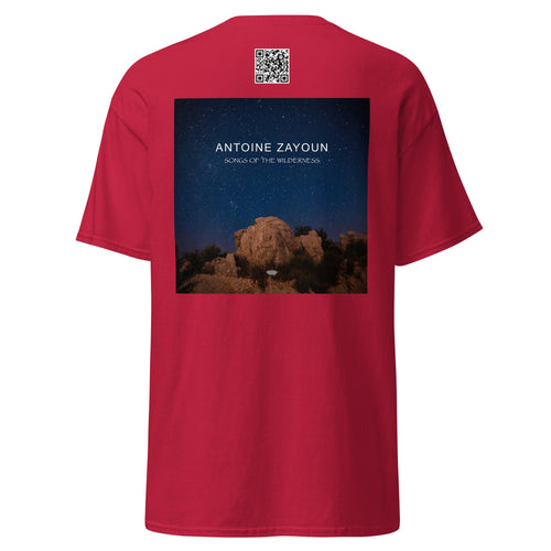 Unisex Classic Tee - "Songs of the Wilderness" Cardinal - Valiant Sheep Store