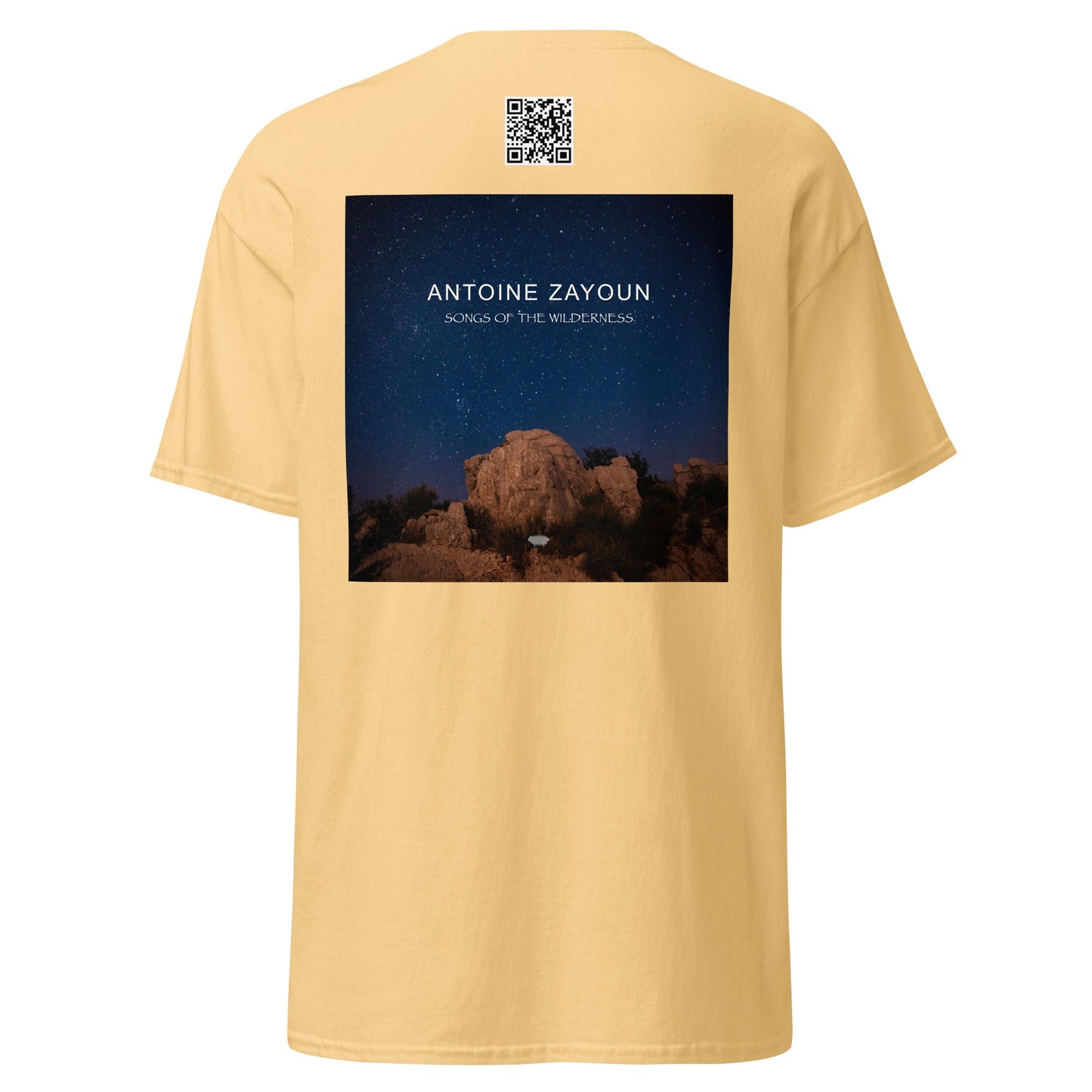 Unisex Classic Tee - "Songs of the Wilderness" Yellow Haze - Valiant Sheep Store