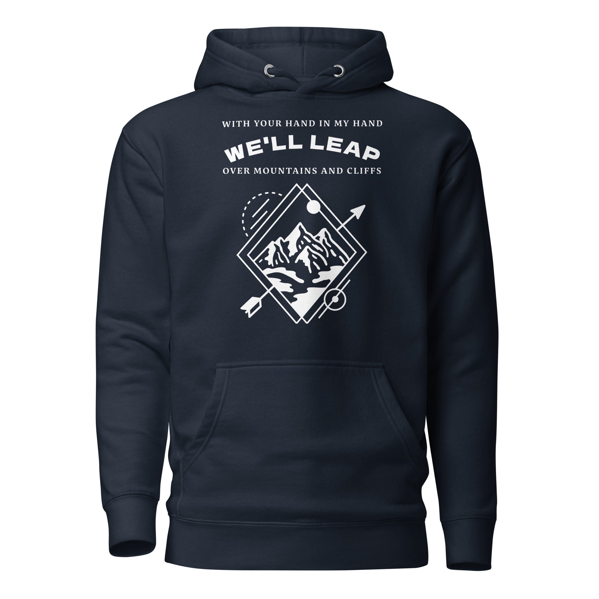 Unisex Hoodie - "In Your Love" Navy Blazer - Valiant Sheep Store