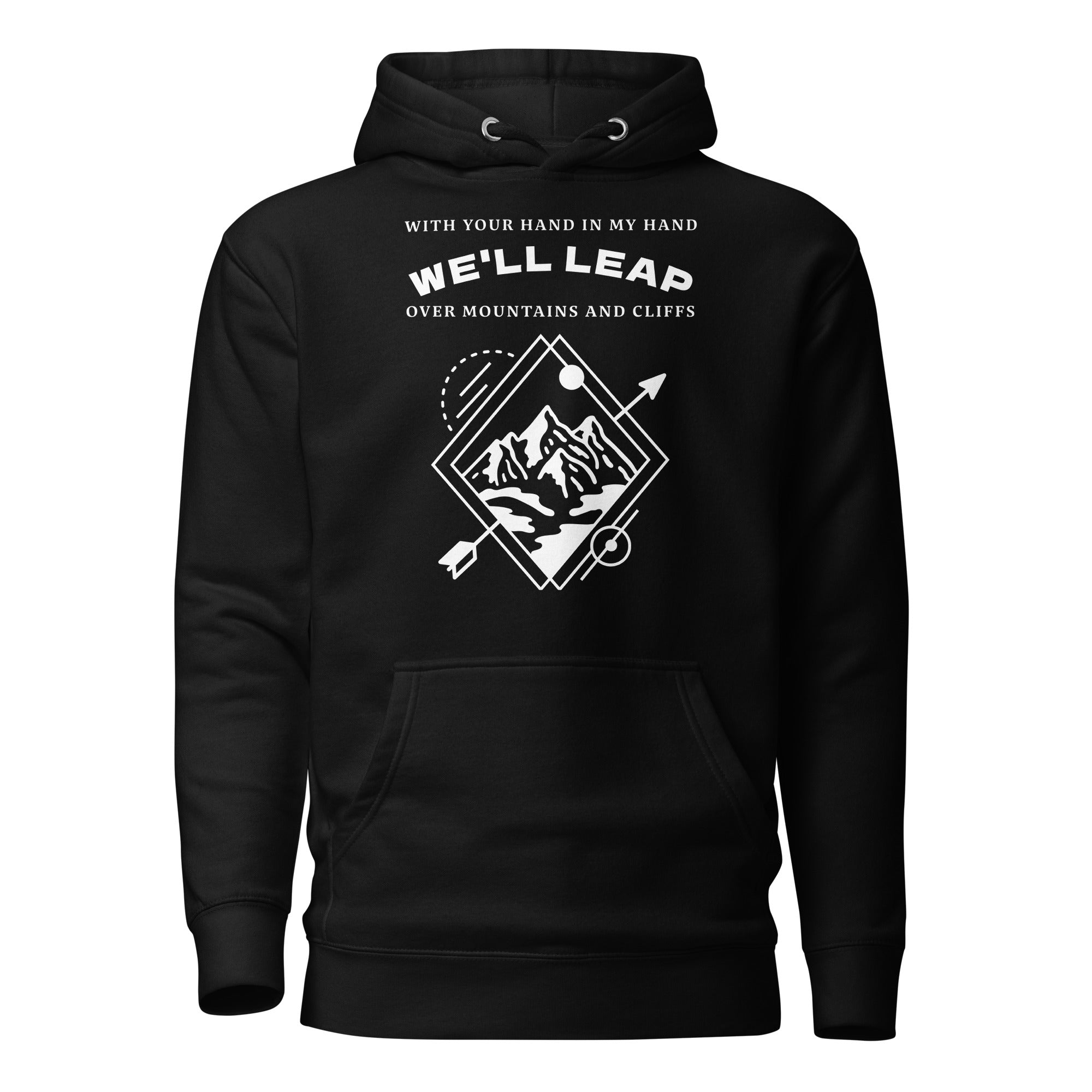 Unisex Hoodie - "In Your Love" Black - Valiant Sheep Store