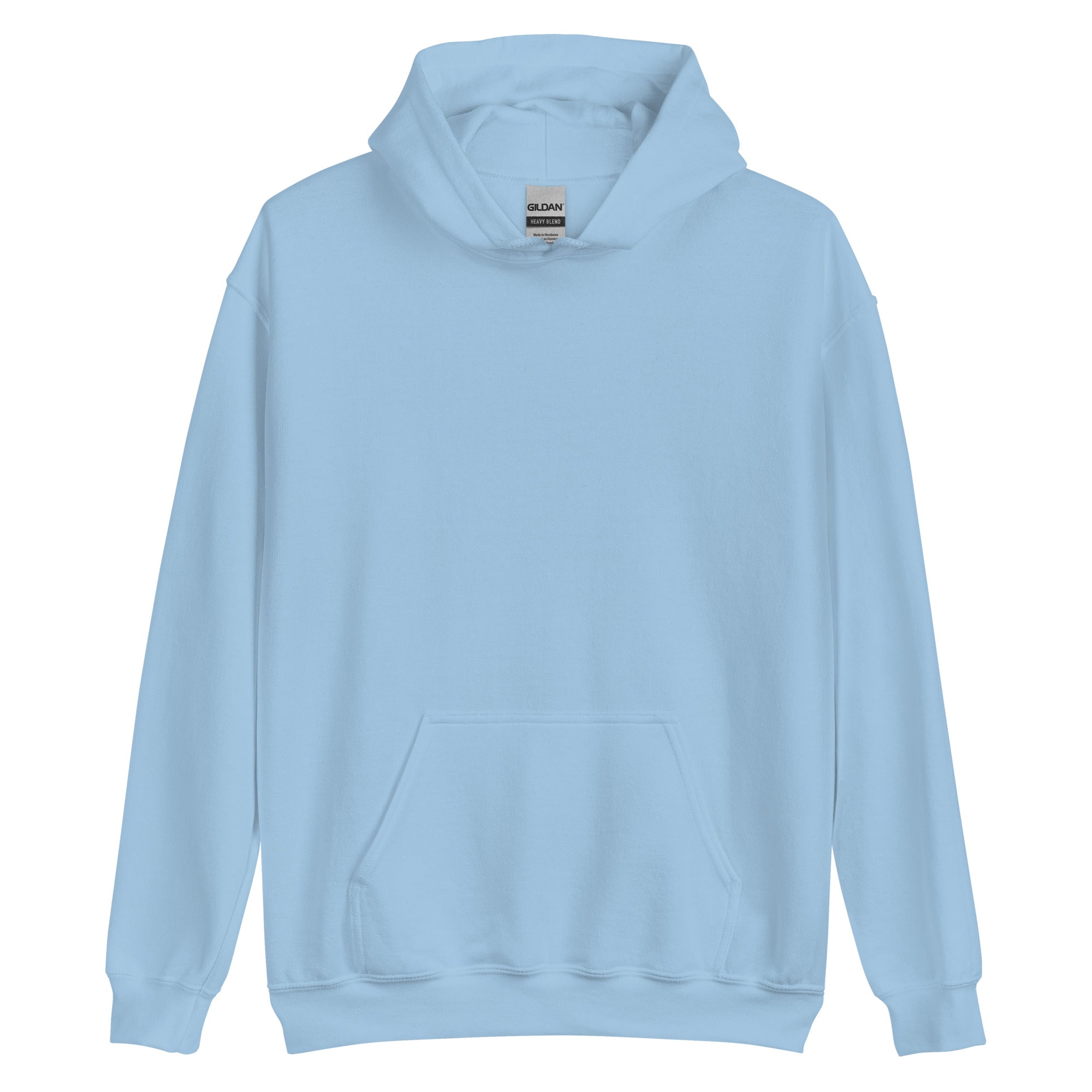 Unisex Hoodie - "Khallik Aatul" Highway Design Light Blue - Valiant Sheep Store