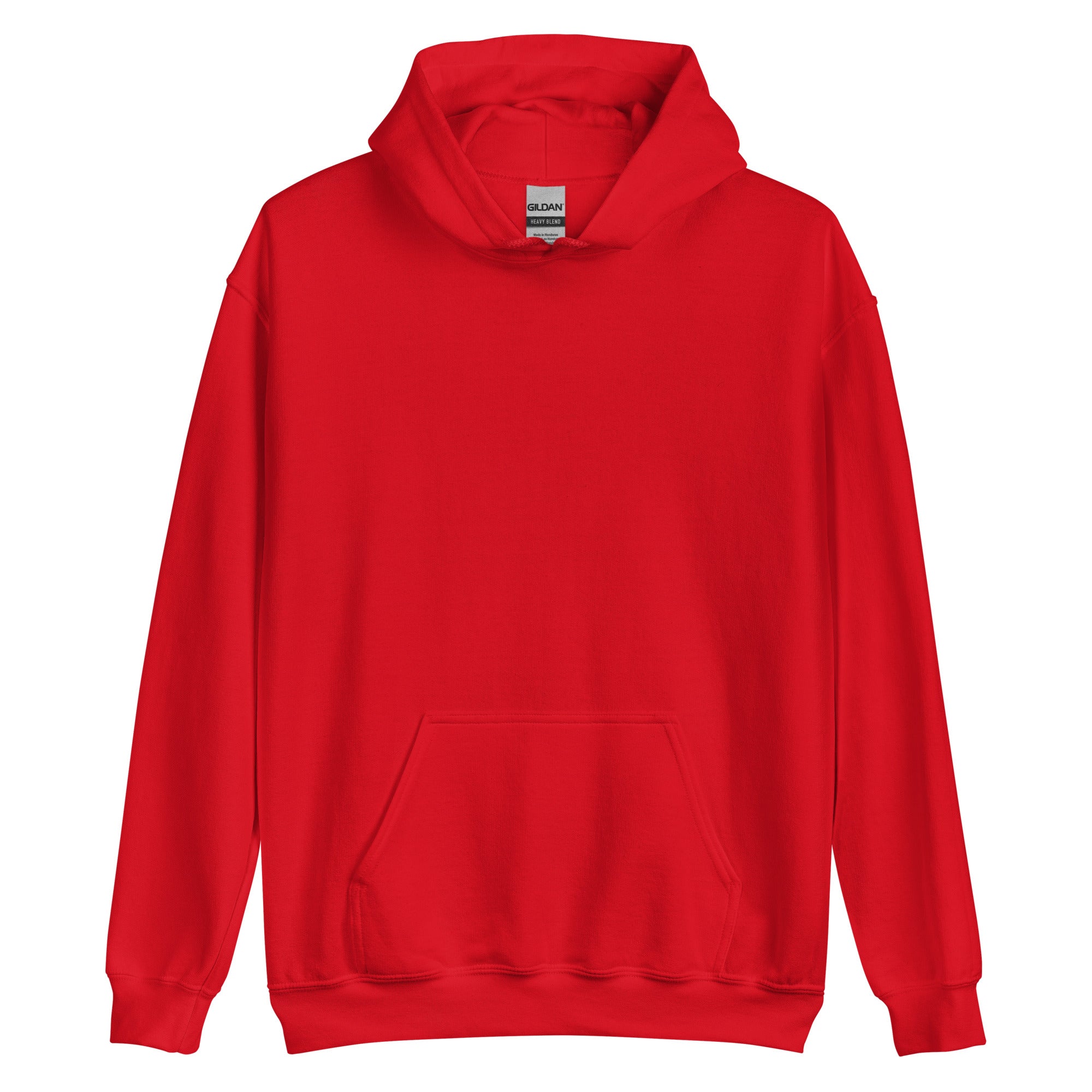 Unisex Hoodie - "Khallik Aatul" Highway Design Red - Valiant Sheep Store