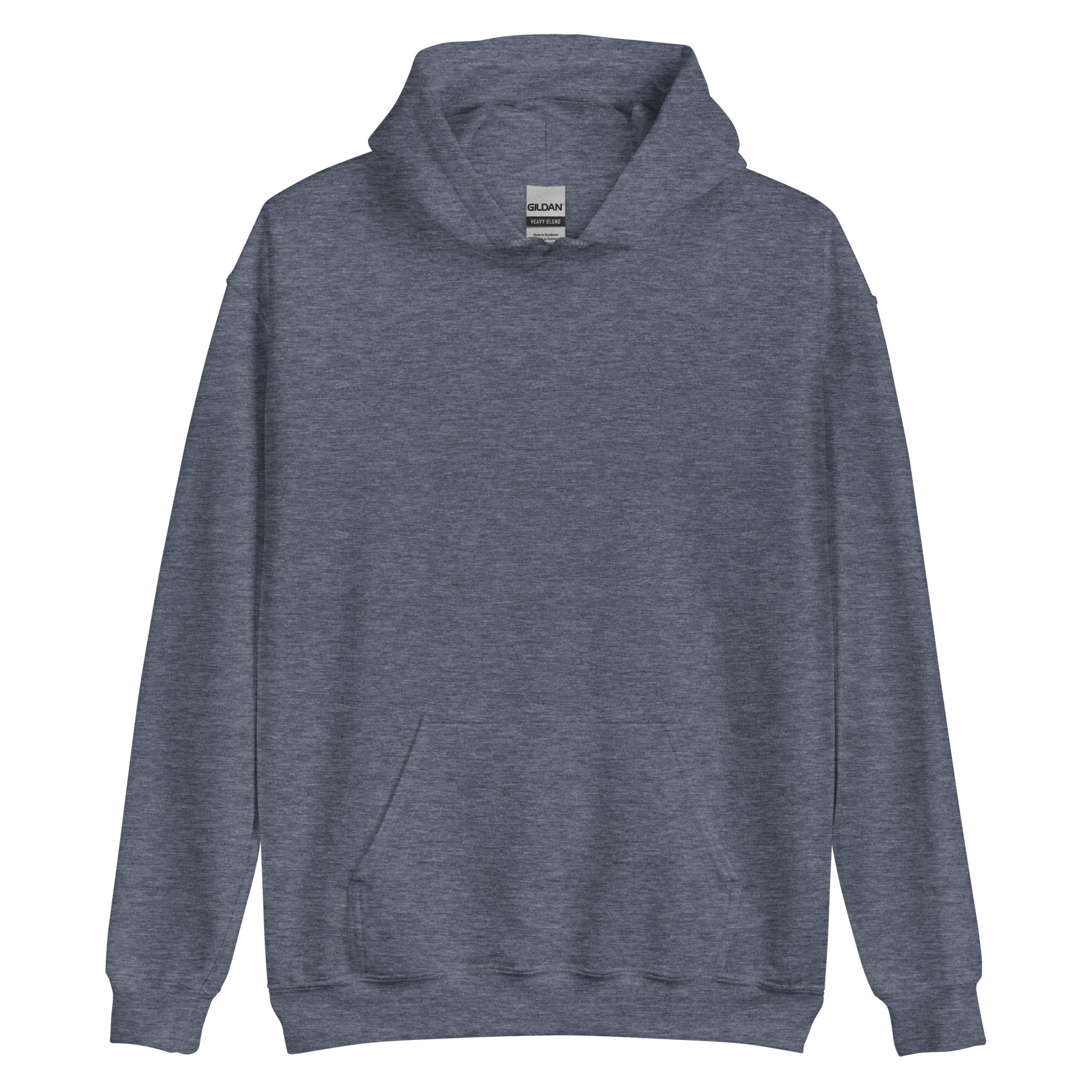 Unisex Hoodie - "Khallik Aatul" Highway Design Heather Sport Dark Navy - Valiant Sheep Store