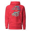 Unisex Hoodie - Proverbs 14:23 "In All Toil There Is Profit" Team Red - Valiant Sheep Store