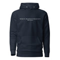 Unisex Hoodie - "Wear it. Believe it. Walk in it." Navy Blazer - Valiant Sheep Store