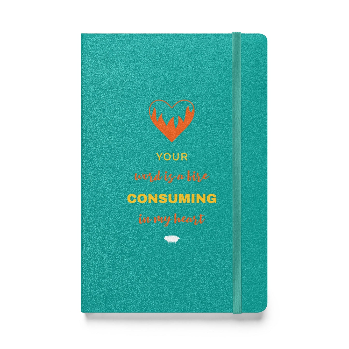 "Your Word" Hardcover Bound Notebook - Valiant Sheep